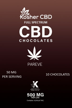CBD CHOCOLATE (10 Cubes)