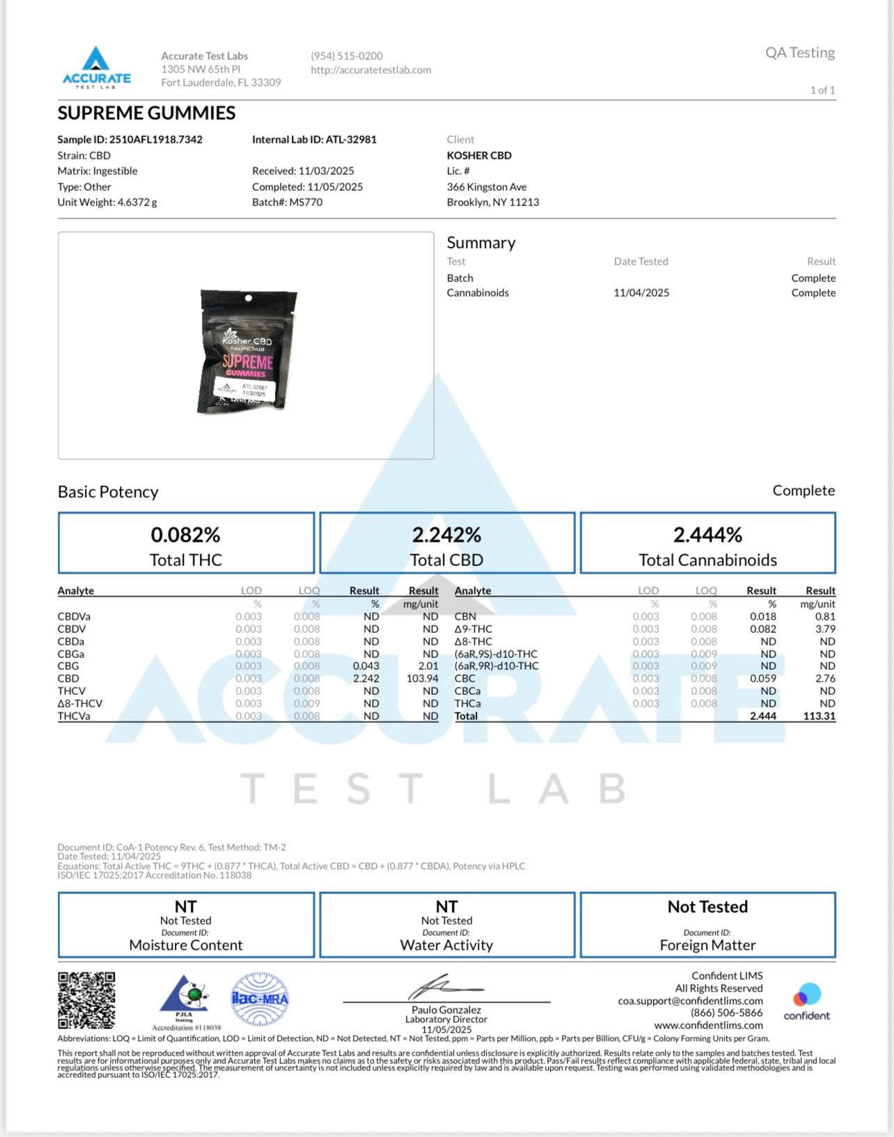 CBD GUMMIES 1200MG (3 Pack ) VEGAN