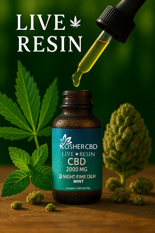 LIVE RESIN CBD NIGHT OIL MINT 2000MG