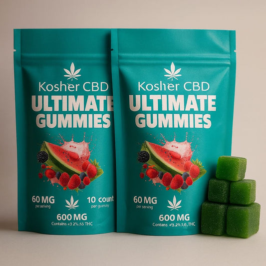 600mg CBD Gummies (2 Pack) VEGAN