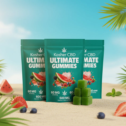 600mg CBD Gummies (3 Pack) VEGAN