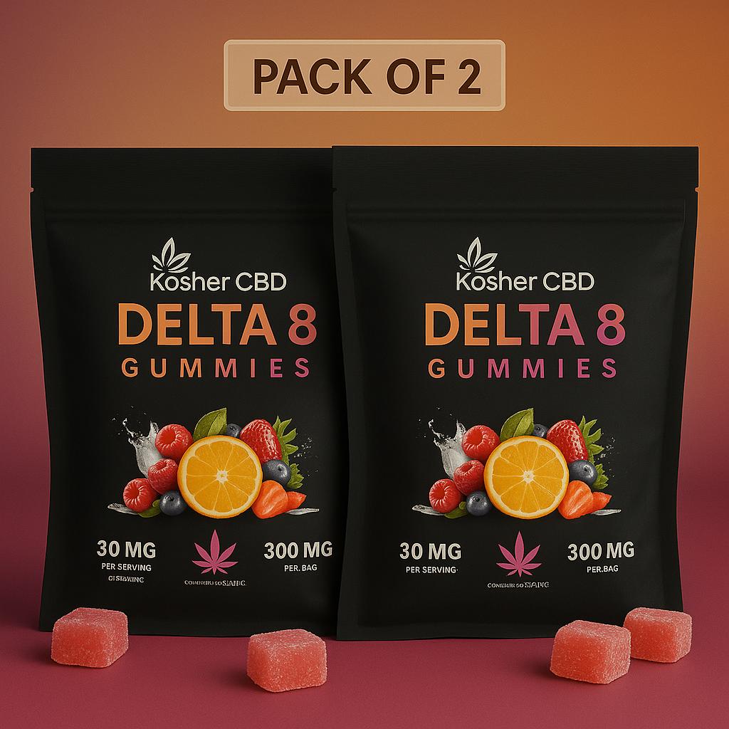 DELTA 8 GUMMIES (Pack of 2)