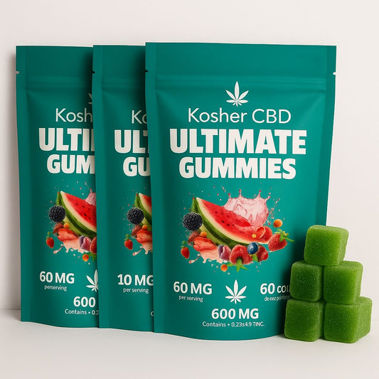 600mg CBD Gummies (3 Pack) VEGAN