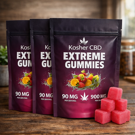 CBD GUMMIES 900MG (3 Pack) VEGAN