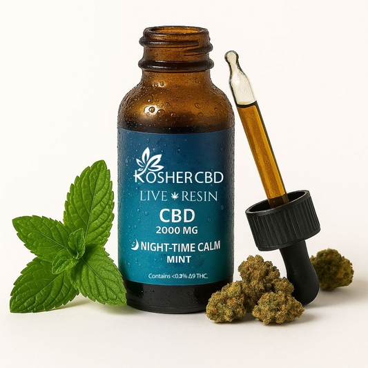 LIVE RESIN CBD NIGHT OIL MINT 2000MG