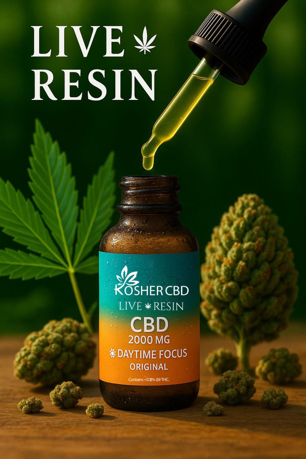 LIVE RESIN CBD DAY OIL ORIGINAL 2000MG