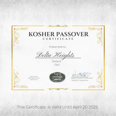 Kosher Delta-8 600mg Chocolate
