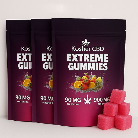 CBD GUMMIES 900MG (3 Pack)