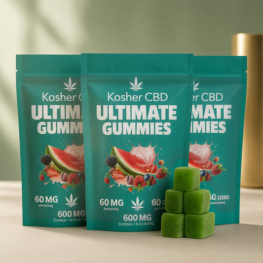 600mg CBD Gummies (3 Pack) VEGAN