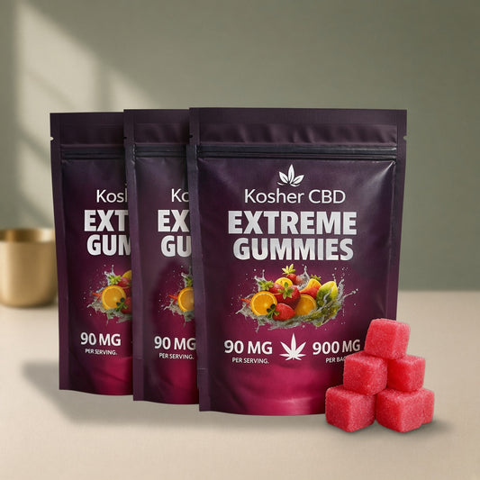 CBD GUMMIES 900MG (3 Pack) VEGAN