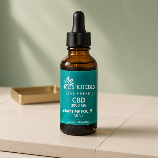 LIVE RESIN CBD DAY OIL MINT 2000MG