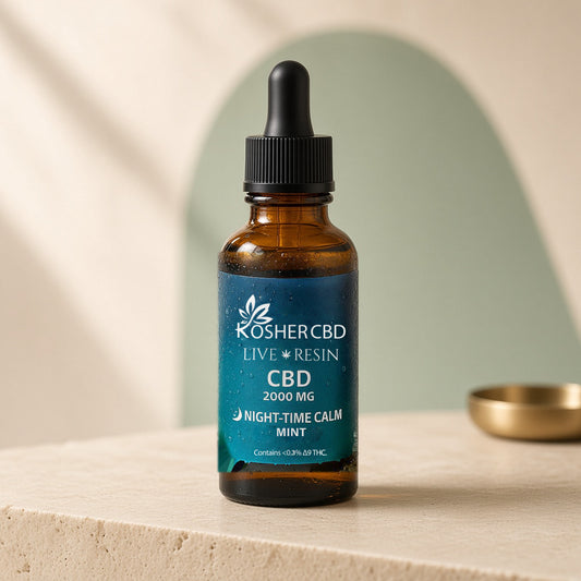 LIVE RESIN CBD NIGHT OIL MINT 2000MG